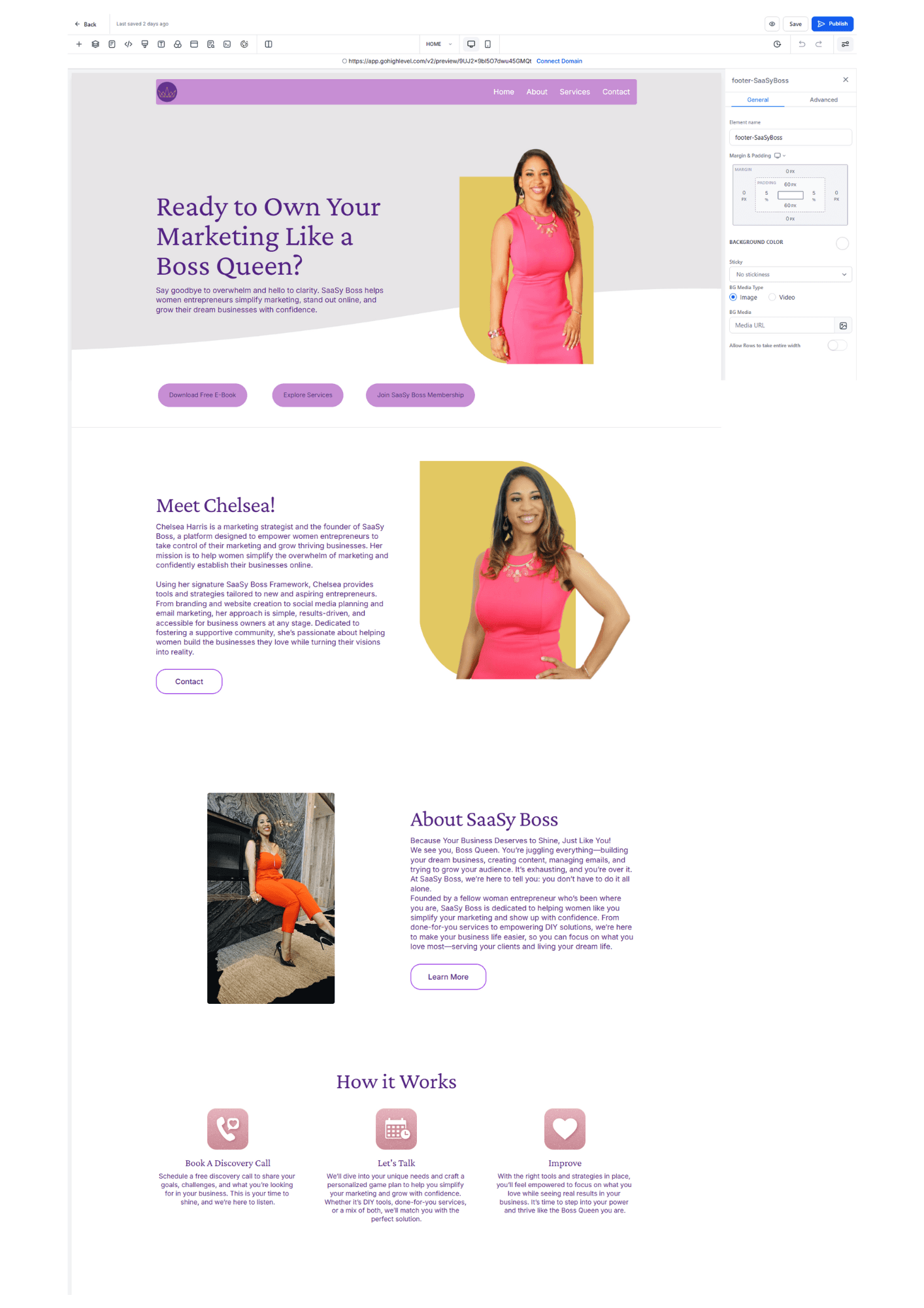 Premium UX Template for Framer
