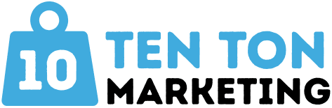 Ten Ton Marketing B2B content writer logo