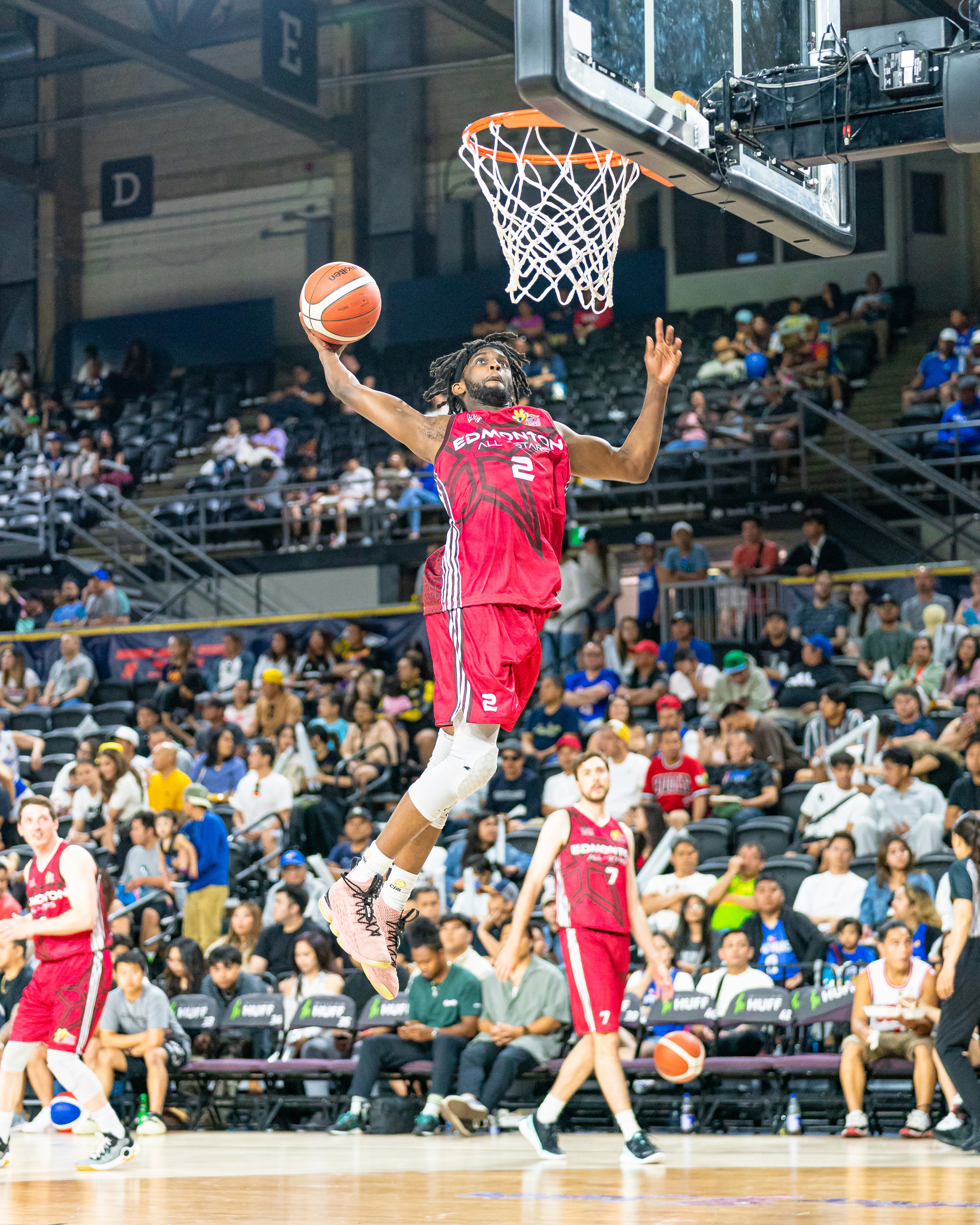 Man going for a dunk