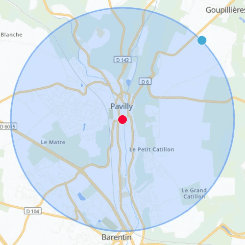 Carte Pavilly