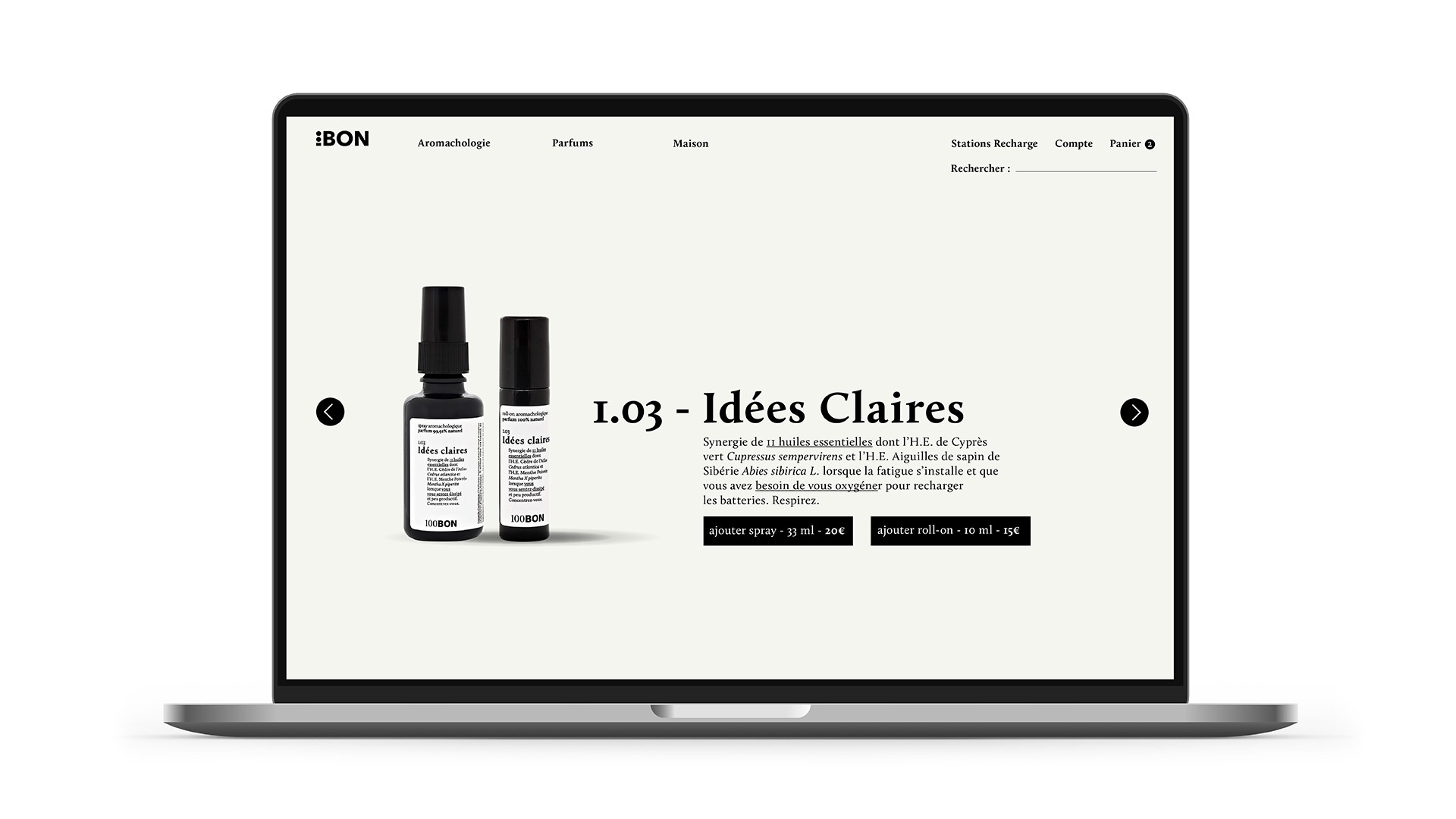 Projet 100Bon – Lancement de gamme & packaging par l’agence Punk, visuel 2