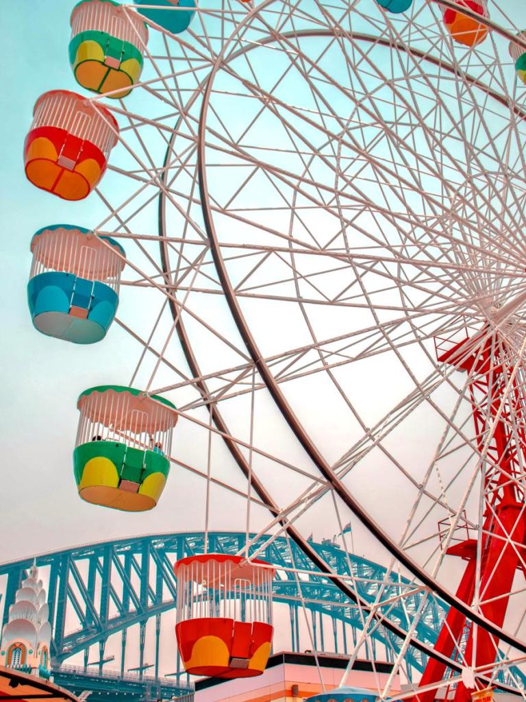 luna park sydney ferris wheel