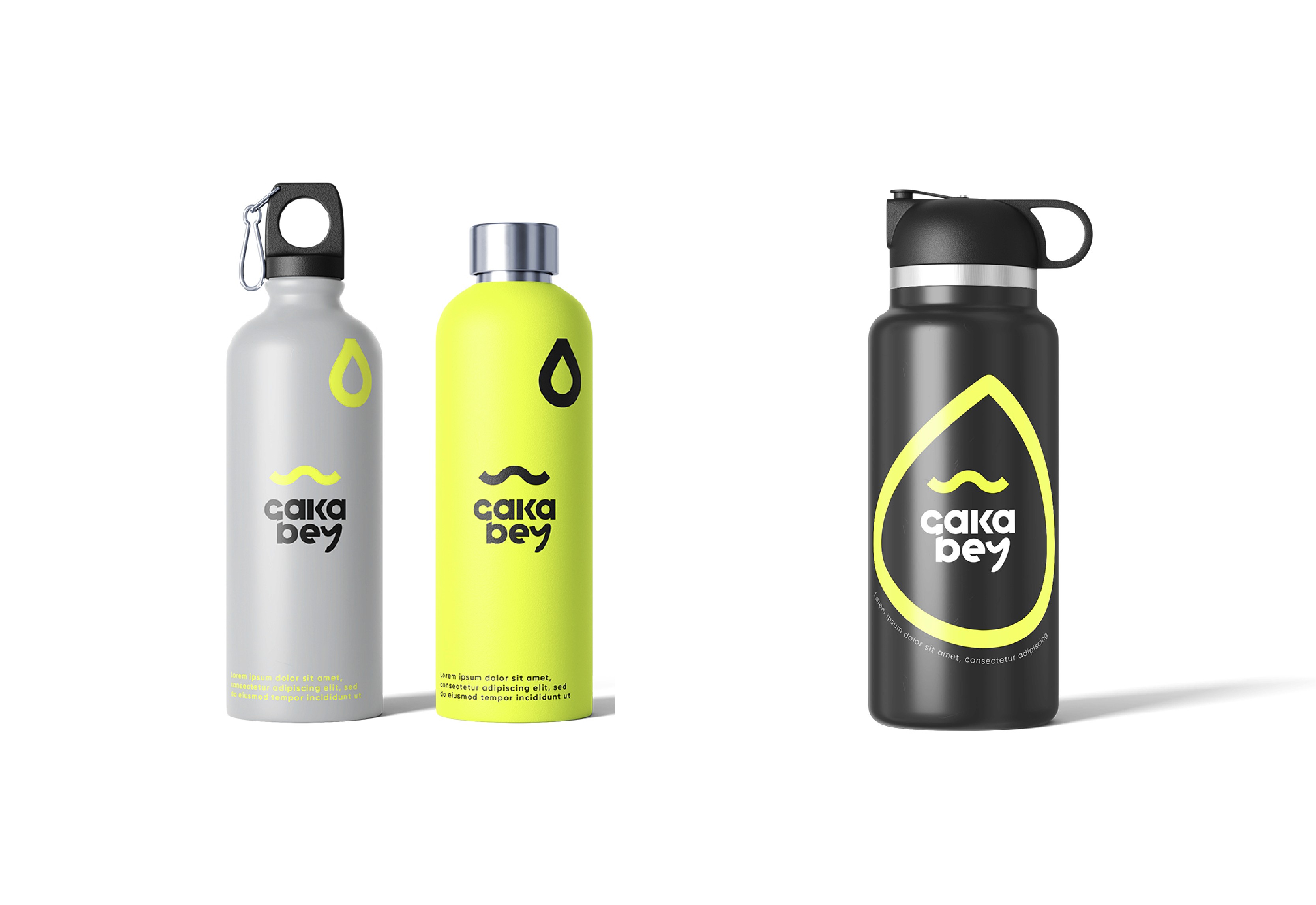 AquaFlow's transparent and eco-friendly packaging showcases the purity of its mountain spring water.