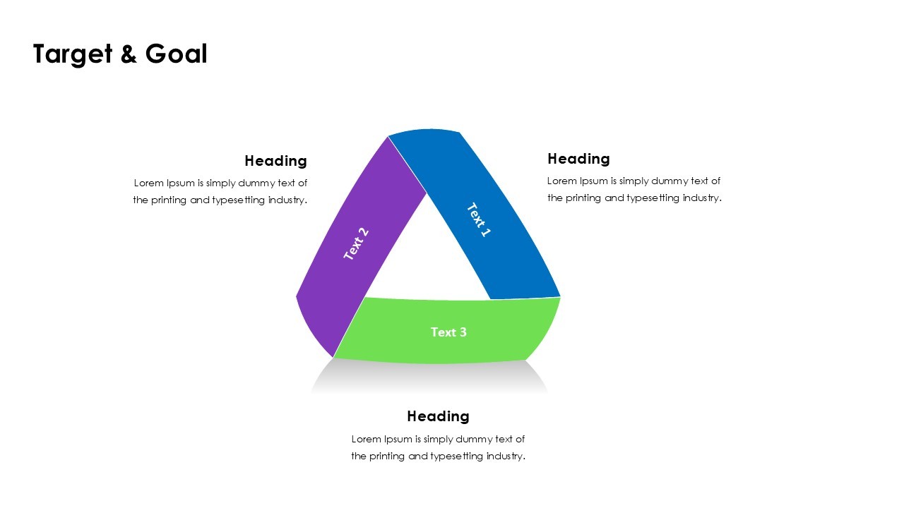 Target and Goal Diagram for Strategic Planning