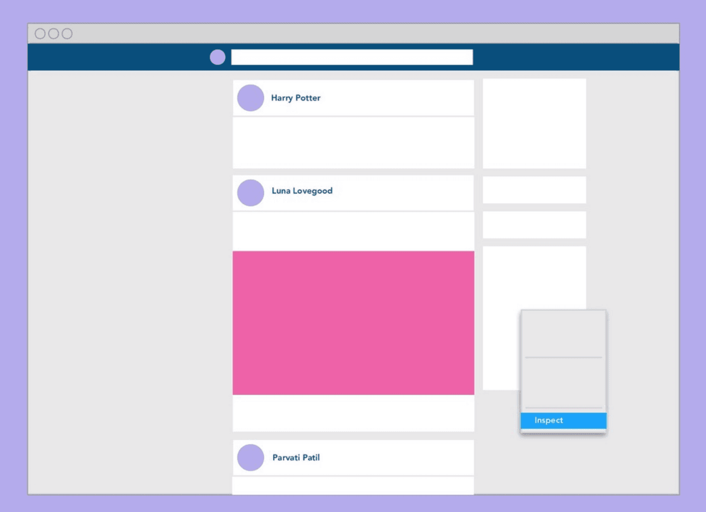 Example of creating test accounts for your videos
