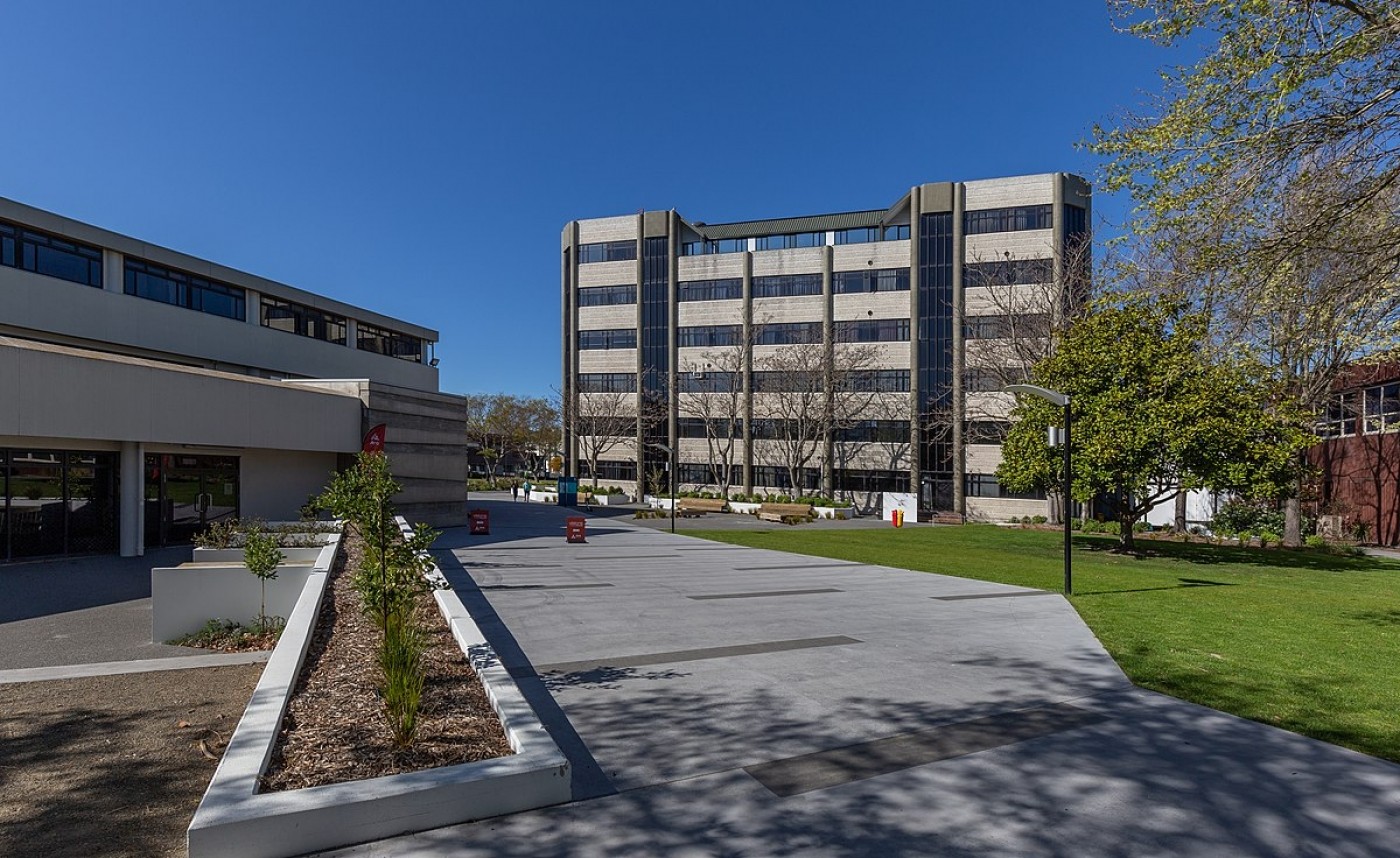 white university during daytime