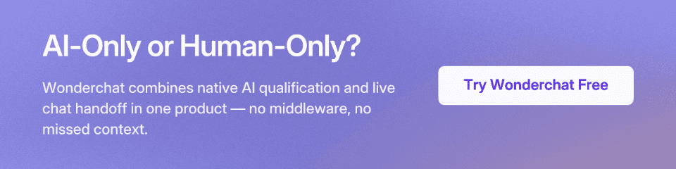 AI-Only or Human-Only?