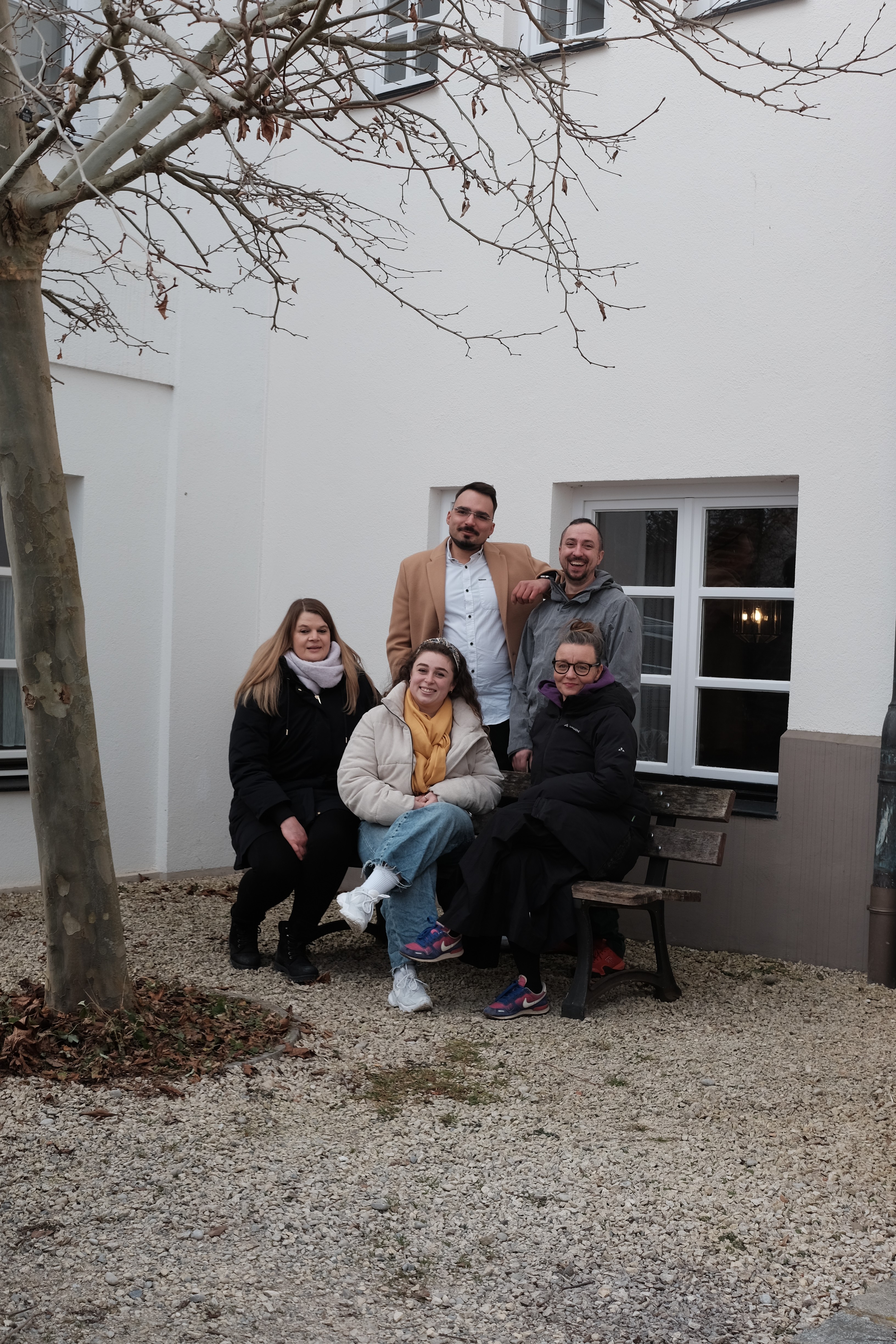 Gruppenbild von Joachim Schimming, Yvonne Augner, Tobias Schießer, Elisabeth Riezler, Jennifer Wallace