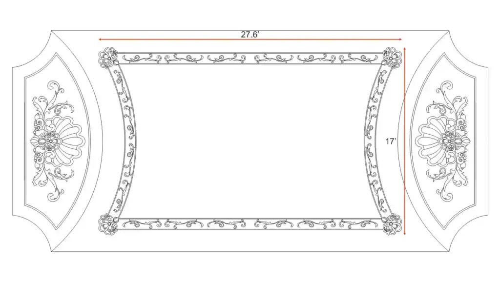Elegant mosaic table with intricate floral patterns and detailed craftsmanship.