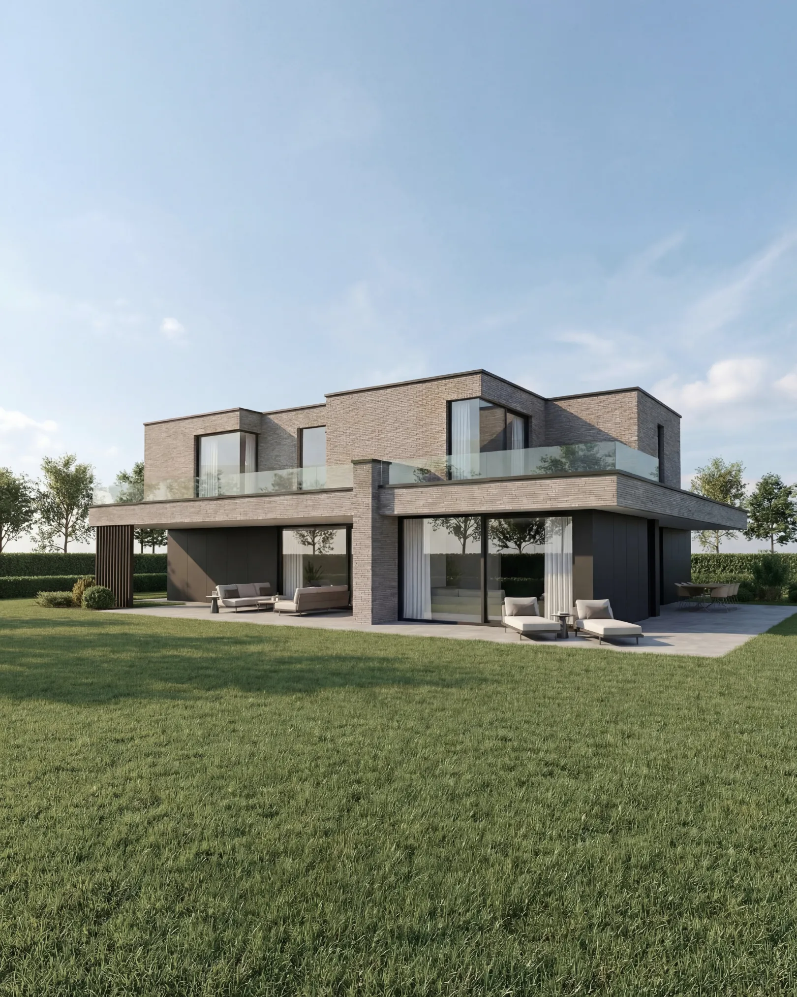 Villa BE Gartenansicht