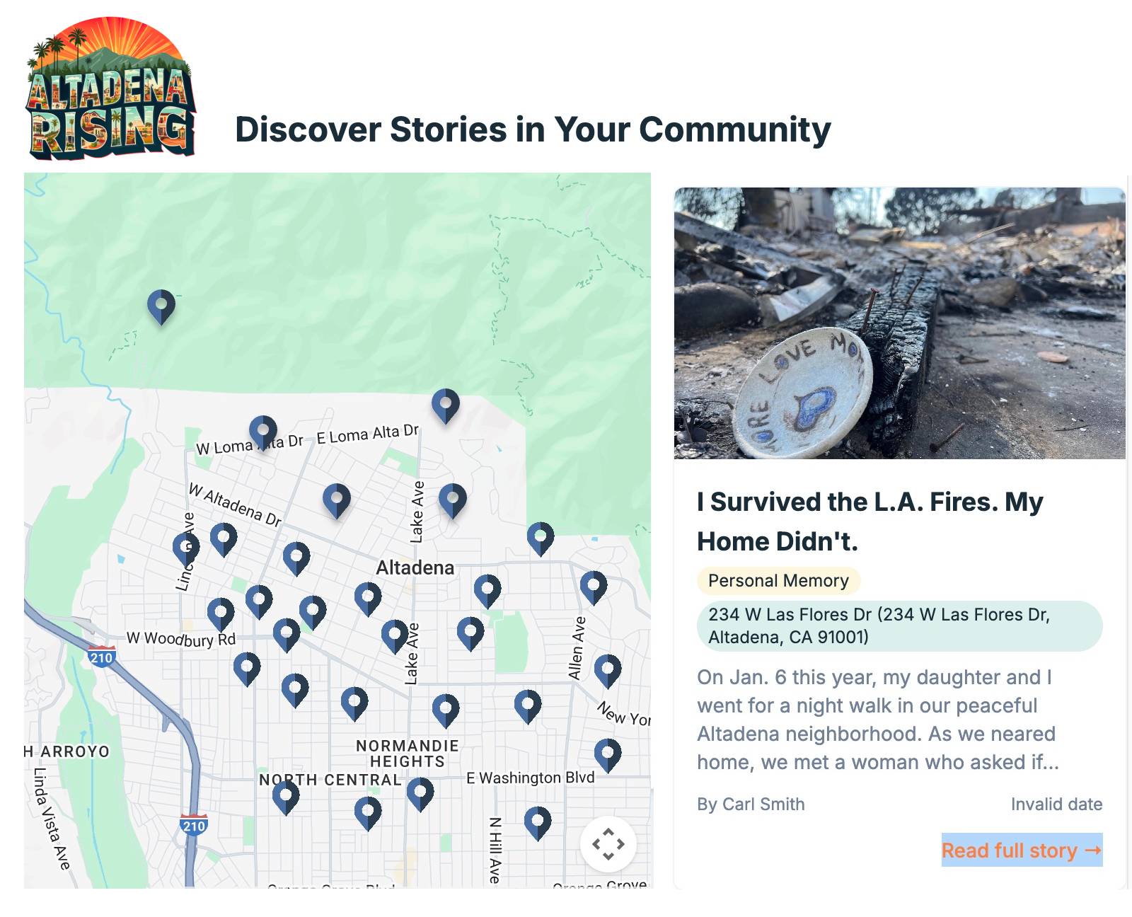 Altadena Rising Stories