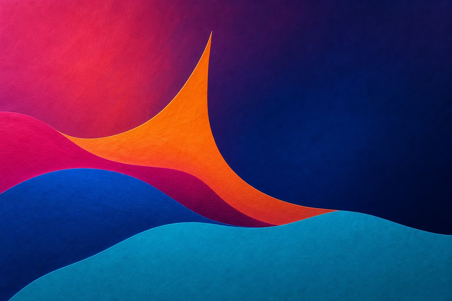 A glowing usage spike flowing through four colorful diagnostic checkpoints.