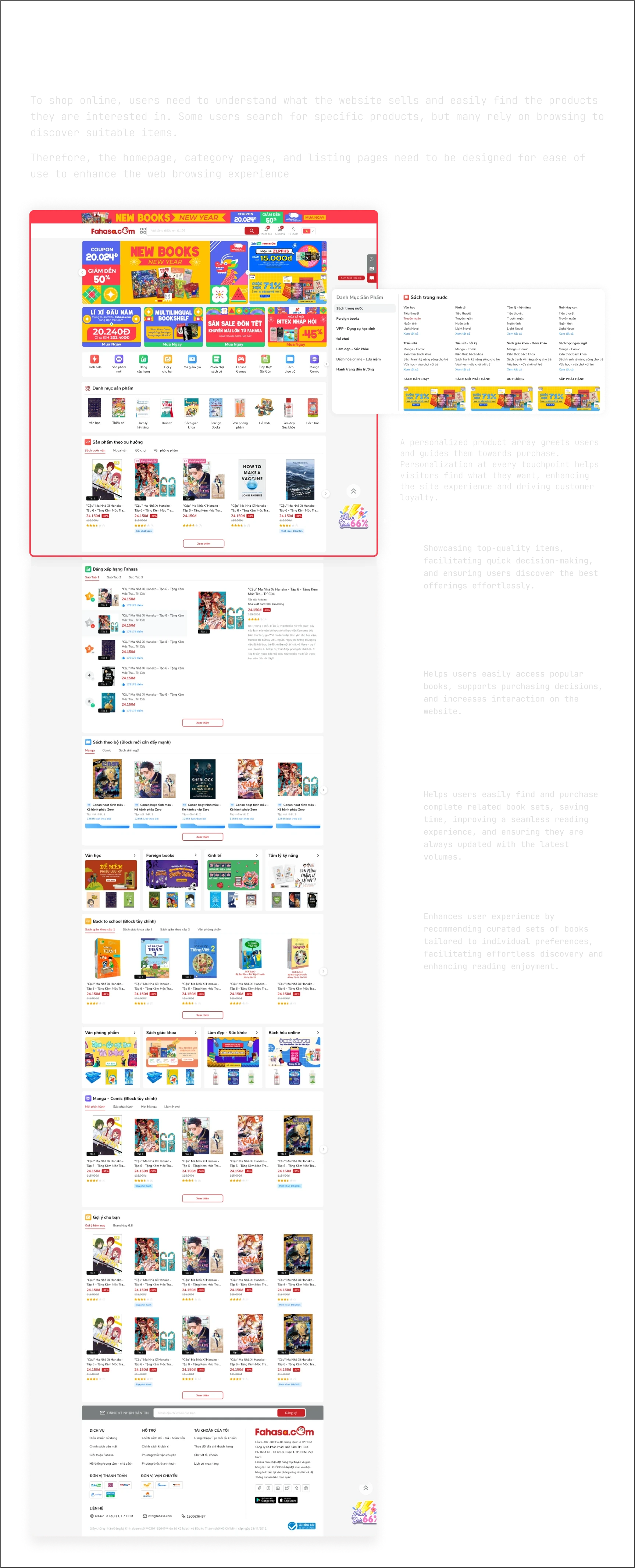 Fahasa UI/UI Case Study - Nguyen Tan Toan Product Designer