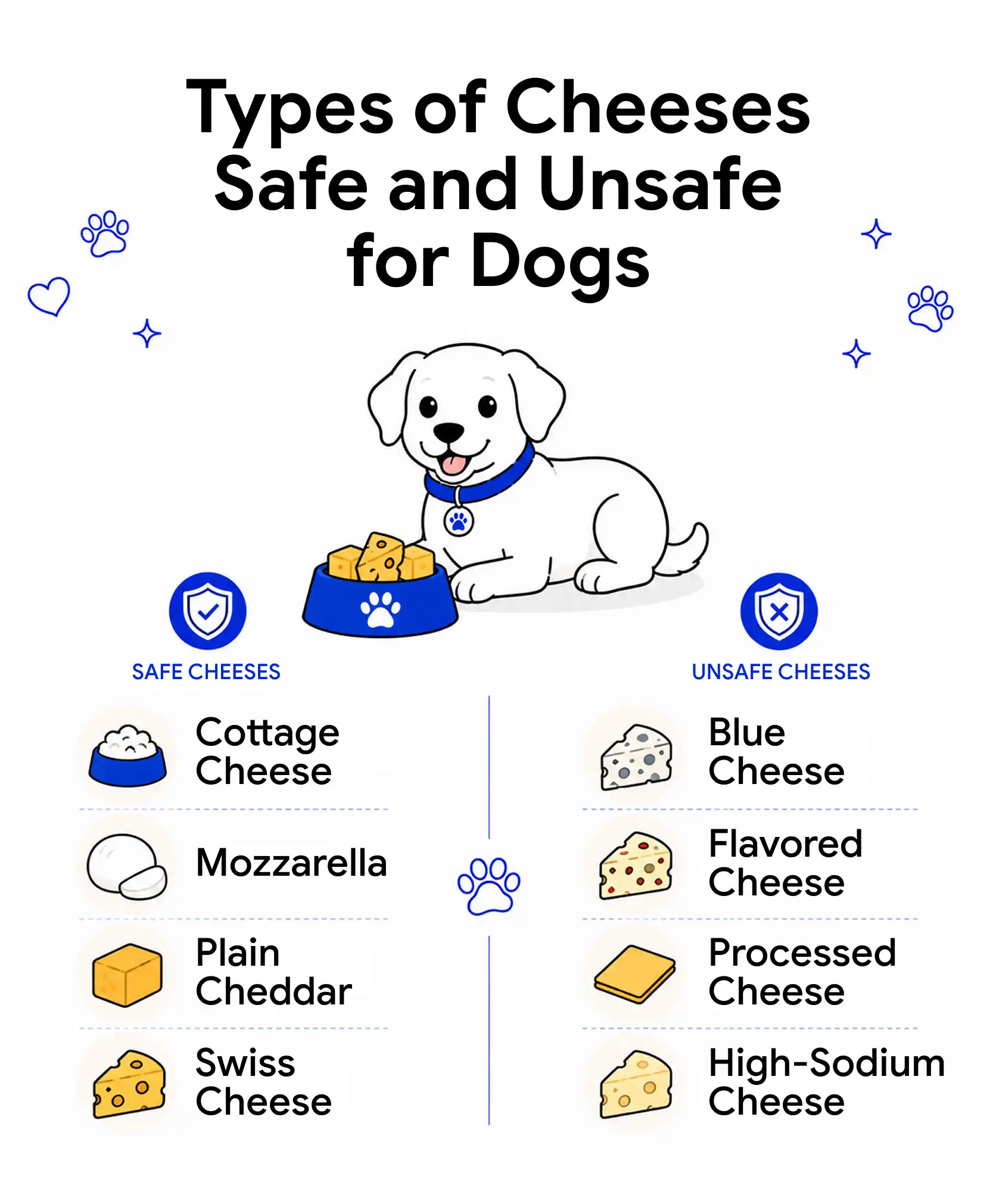 Types of Cheese: Safe vs. Unsafe