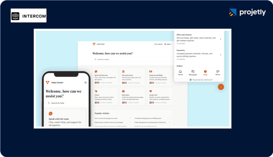  Intercom – Best for Conversational Onboarding&nbsp;