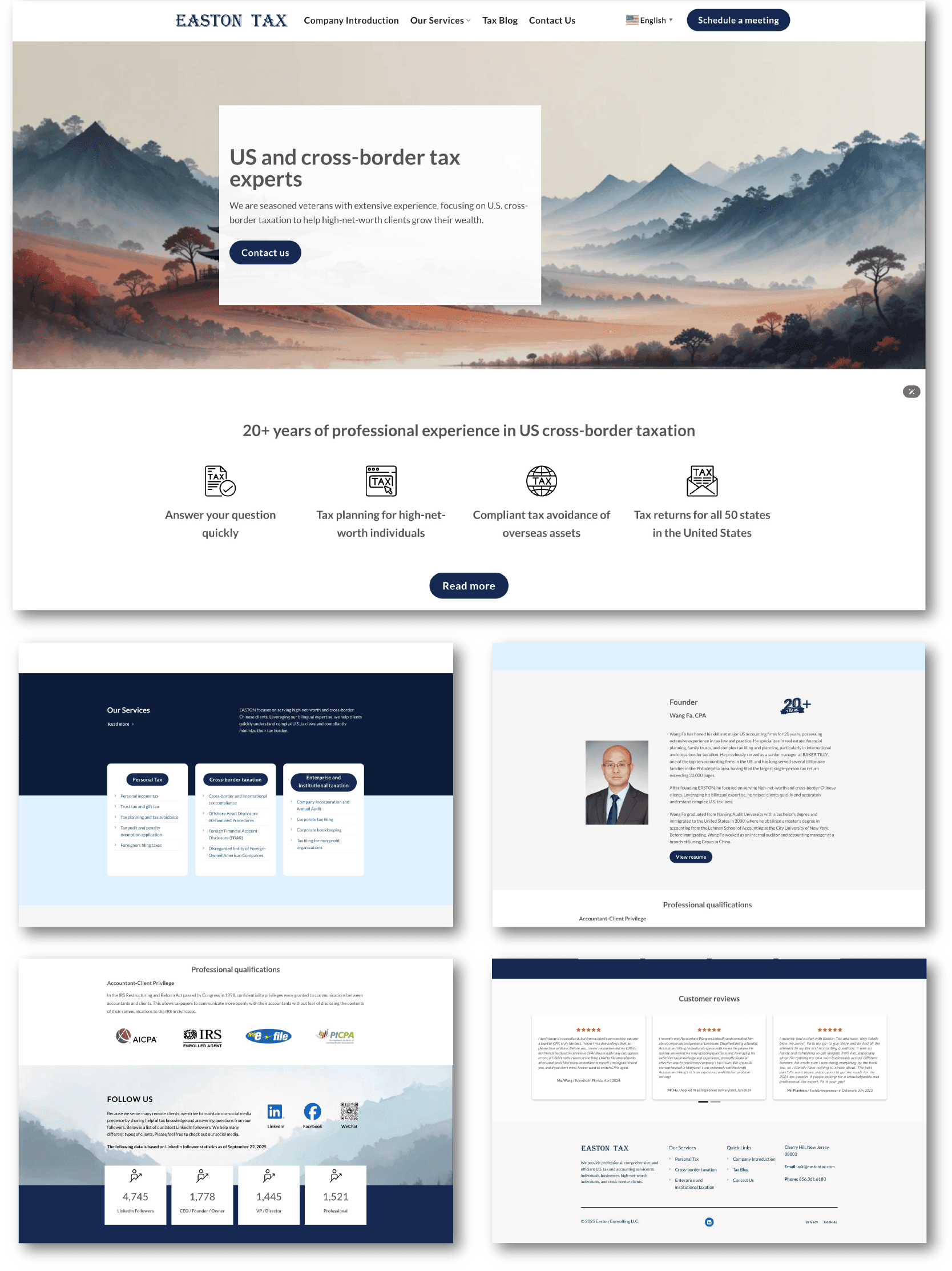 Close-up of lush, dark green leaves, some glossy and wet, against a muted background.