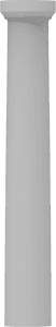 Round Tapered Greek Doric Columns