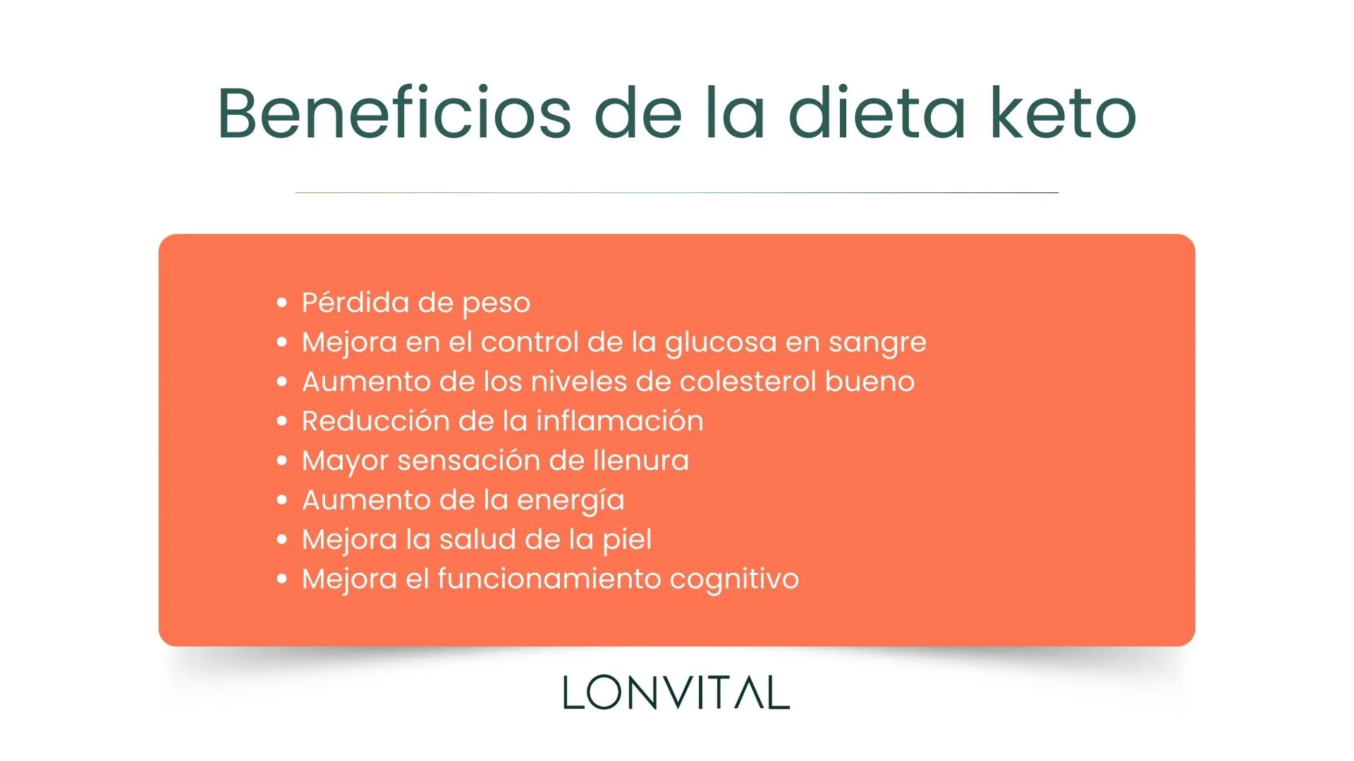 Beneficios de la dieta keto