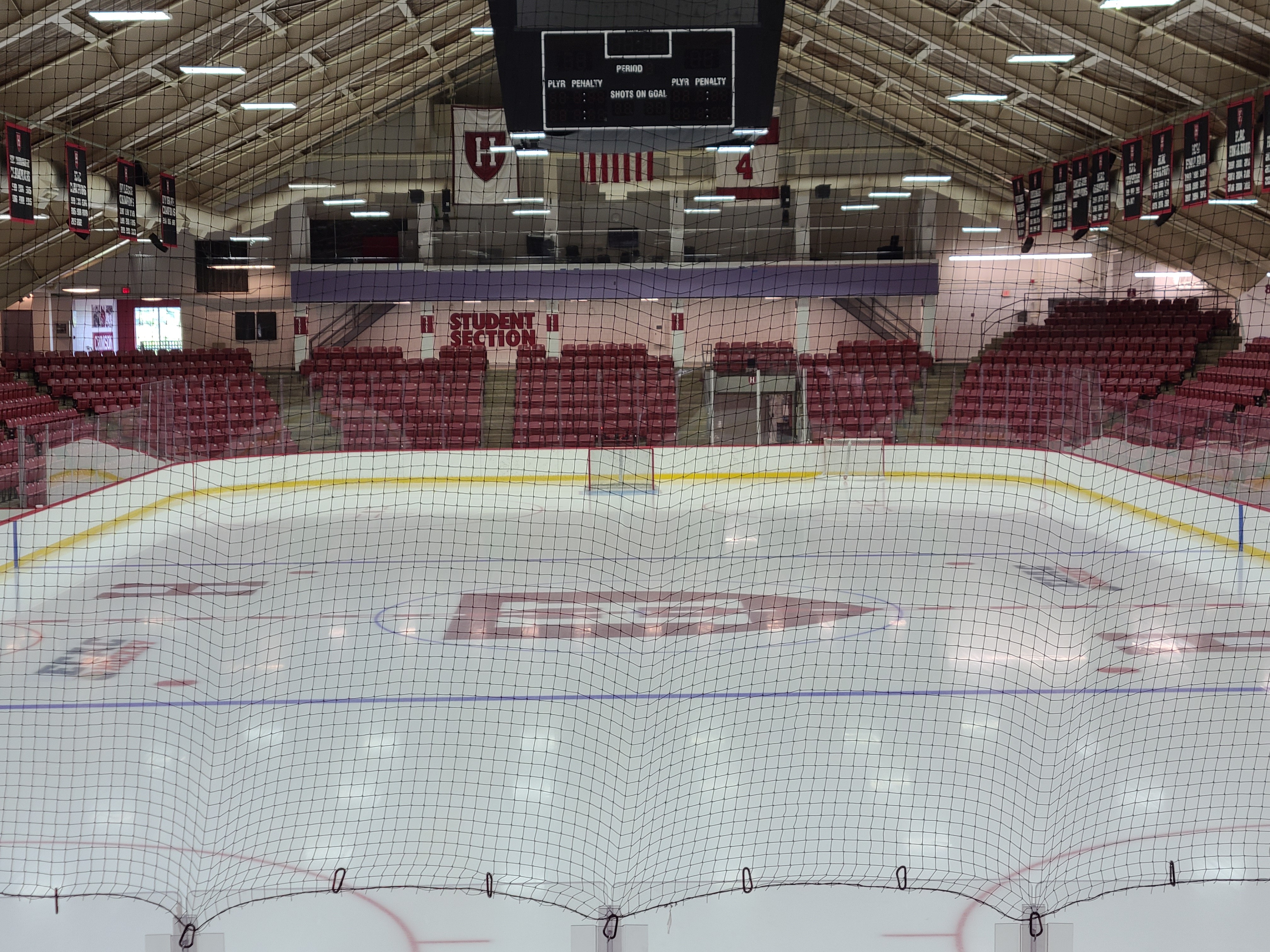 Harvard University hockey arena