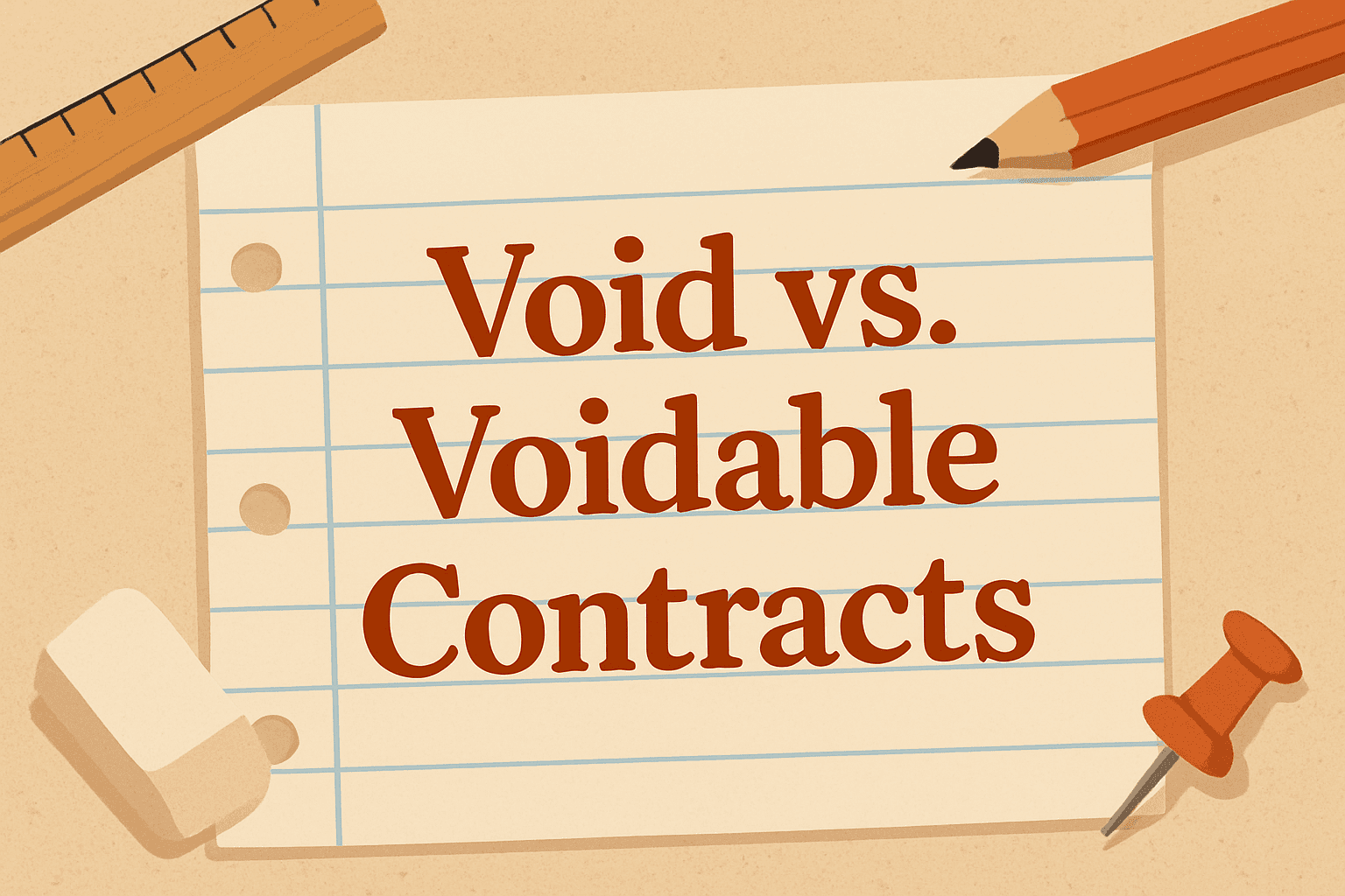 void vs voildable contracts