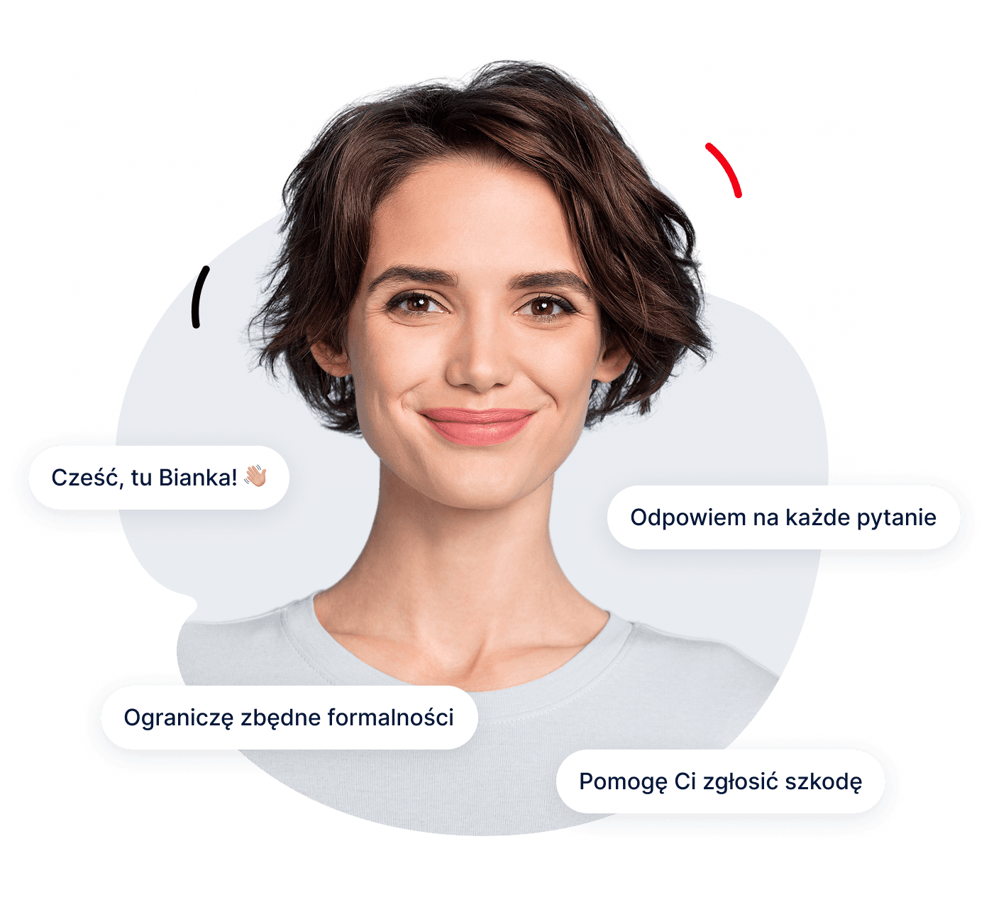 Bianka Wirtualna Asystentka Trasti Zdjęcie w komórkach