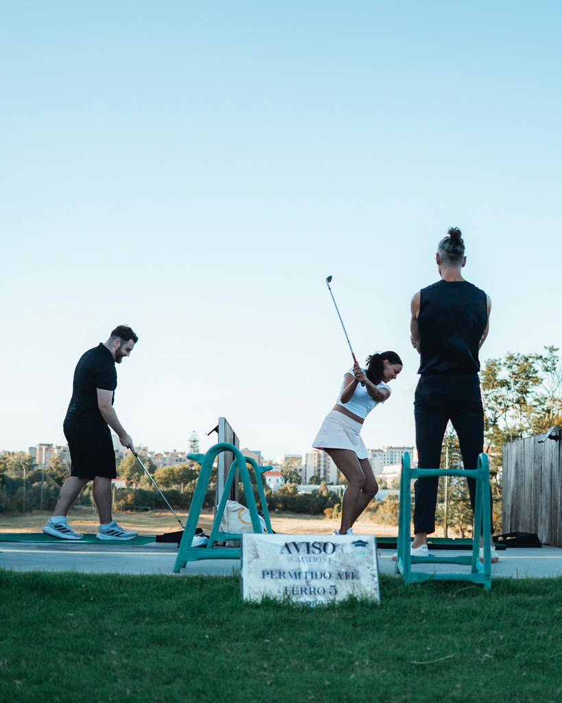 Group of men surfing