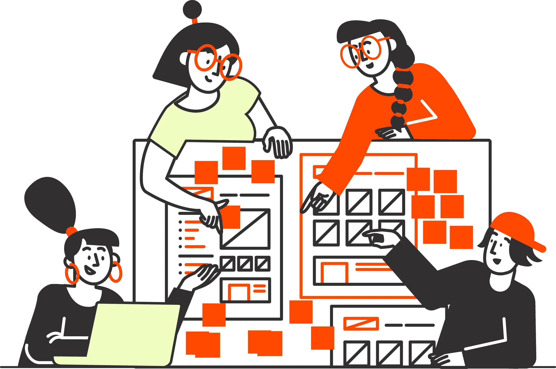 Join the team illustration