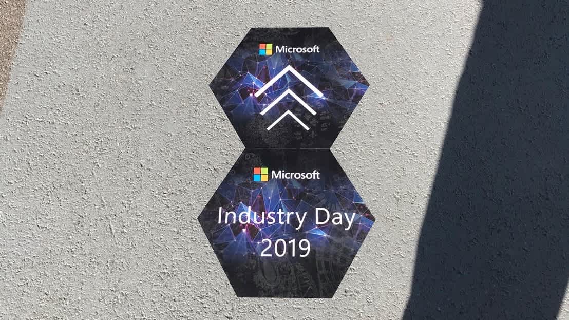 Microsoft Industry Day 2019 Sticker