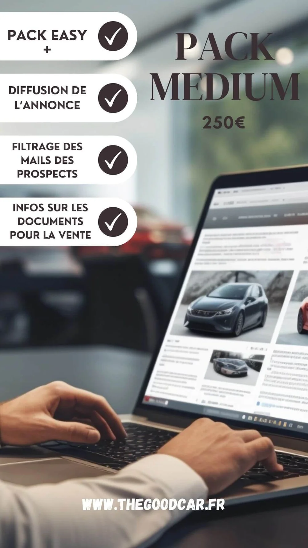 Revente de véhicule clé en main, avec gain de temps — The Good Car
