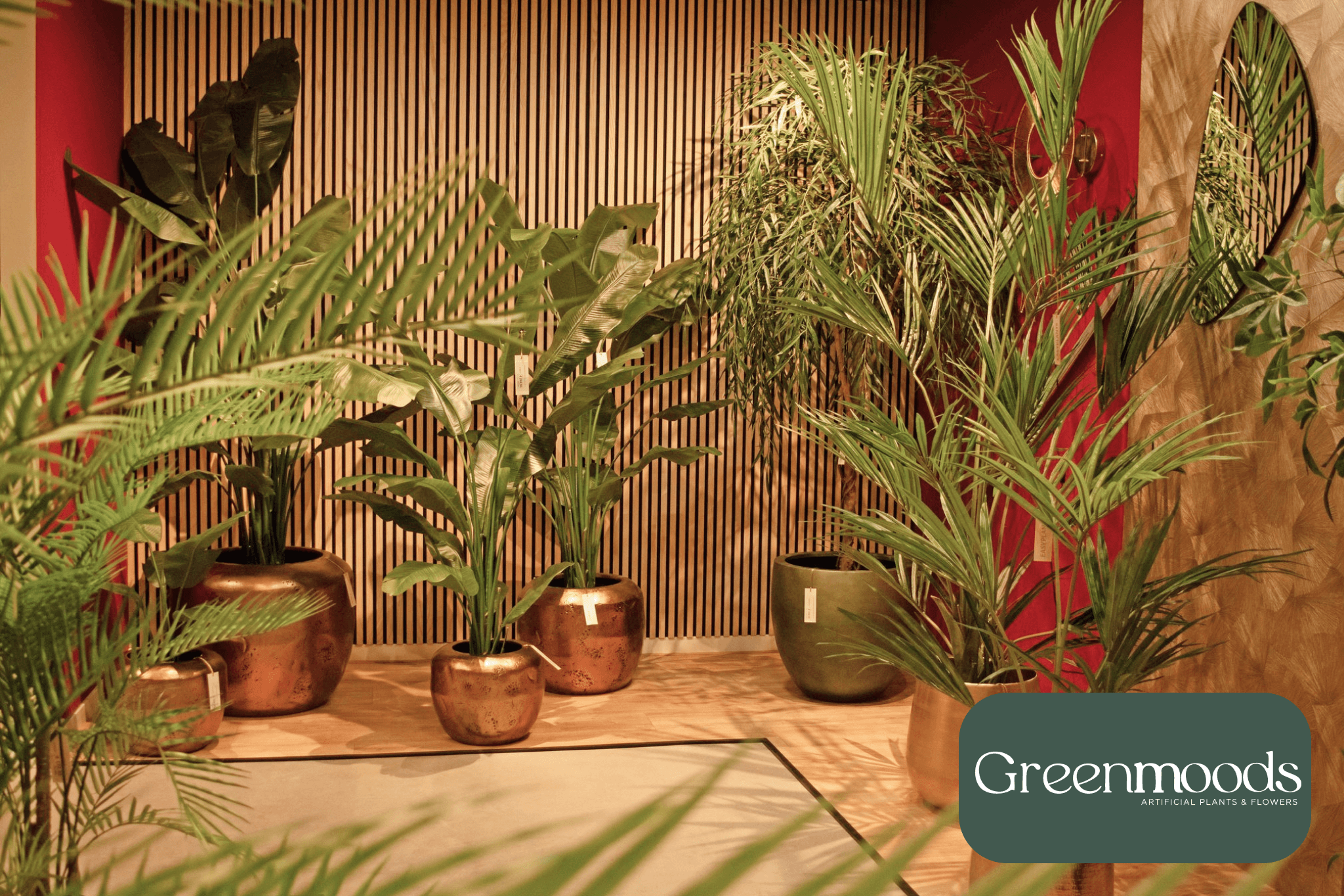 Ein Bild von hochwertigen künstlichen Pflanzen von Greenmoods