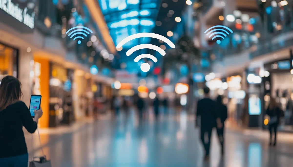 Portail captif Wi-Fi public pour la collecte de données marketing et l'engagement client en retail