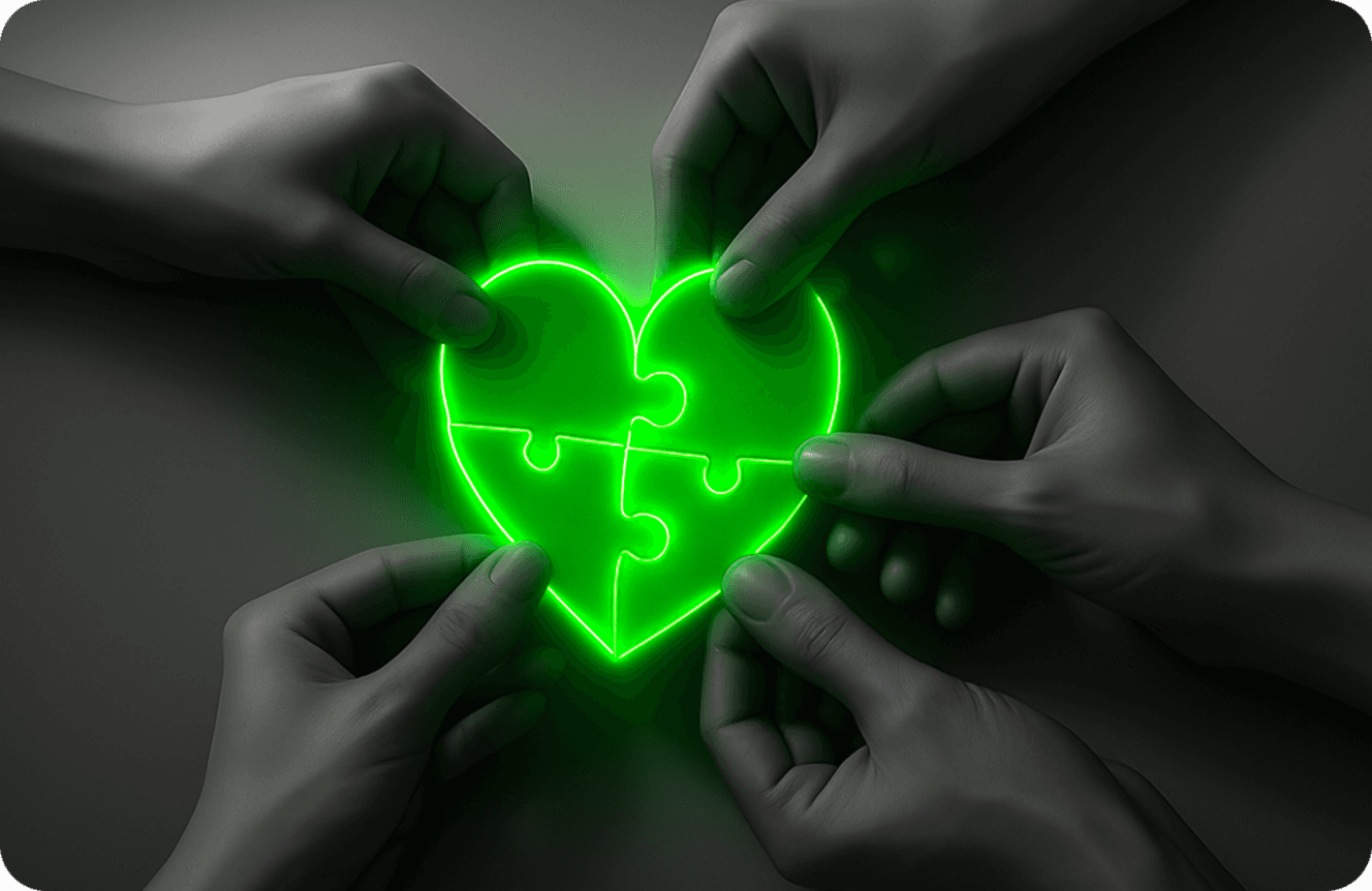 a black and white living room with a large tv