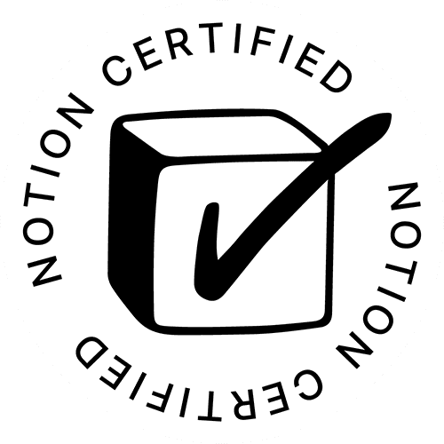 Notion Certified Kevechino