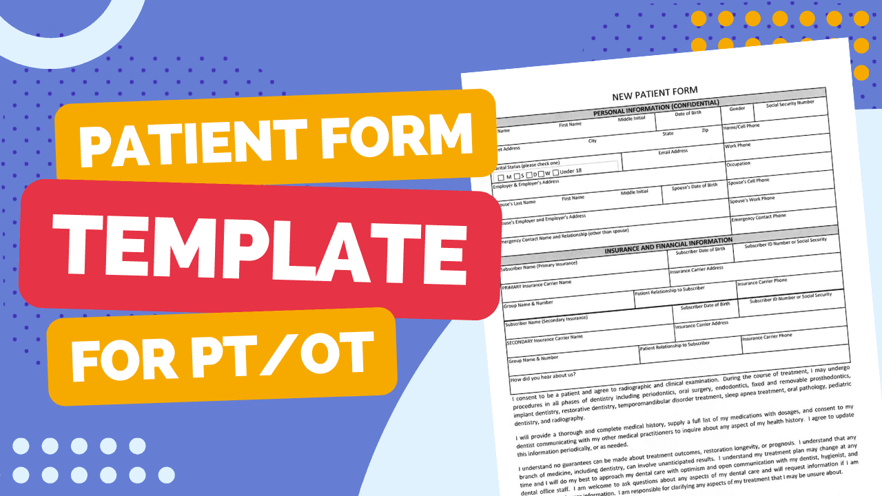 Patient Intake Form Template