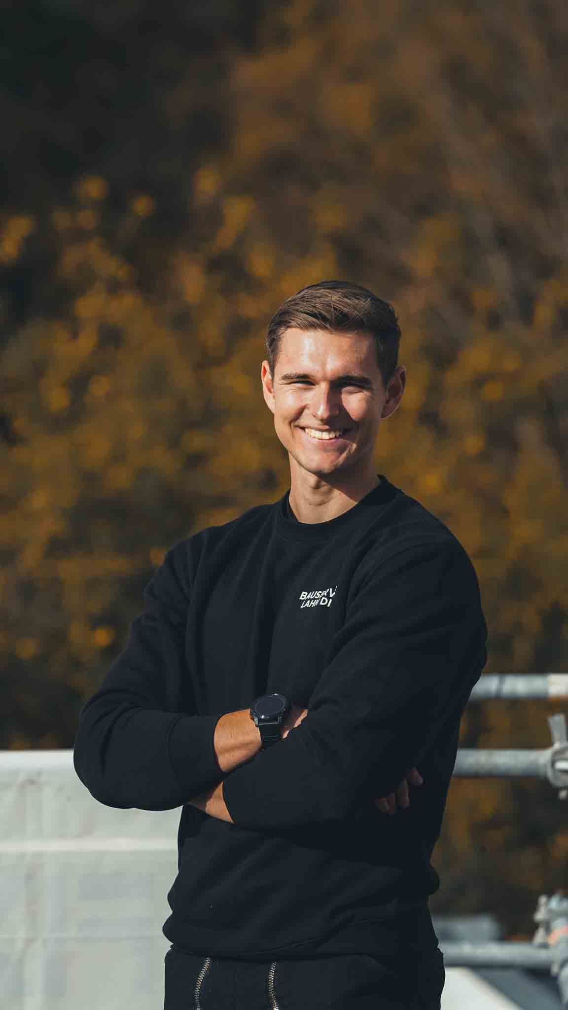 person sitting in a chair in front of a man