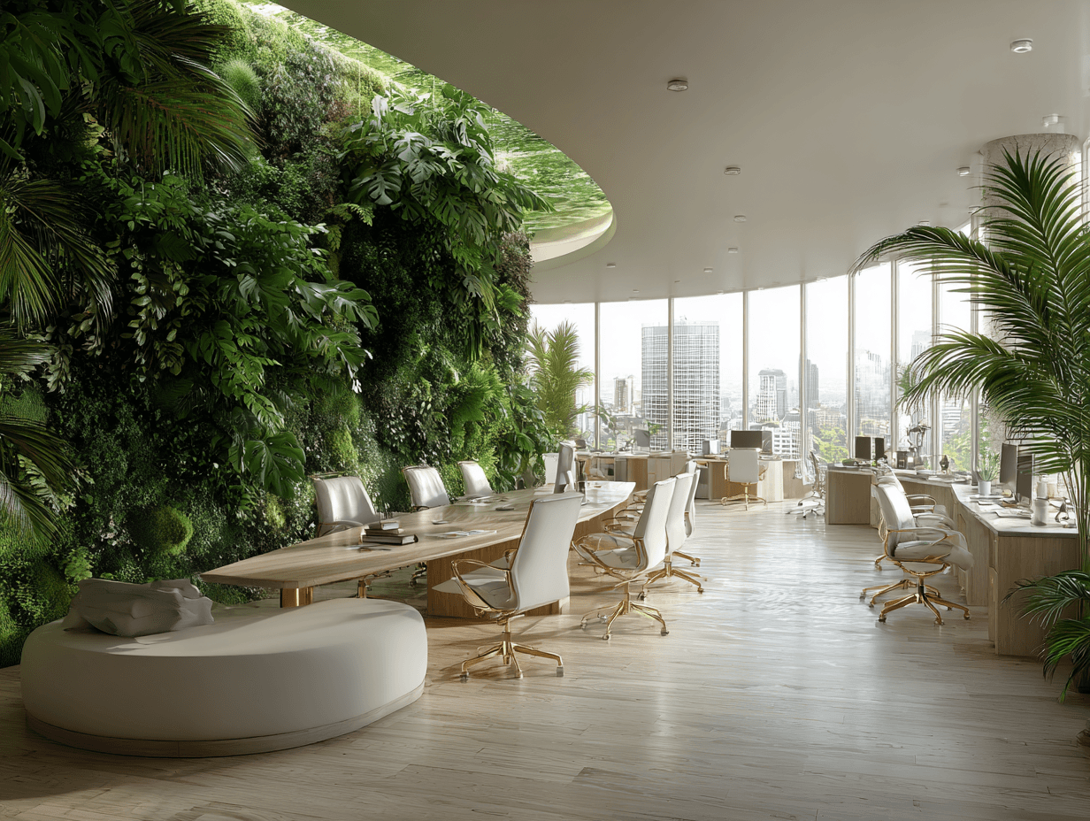 office jungle praca nad aranżacją