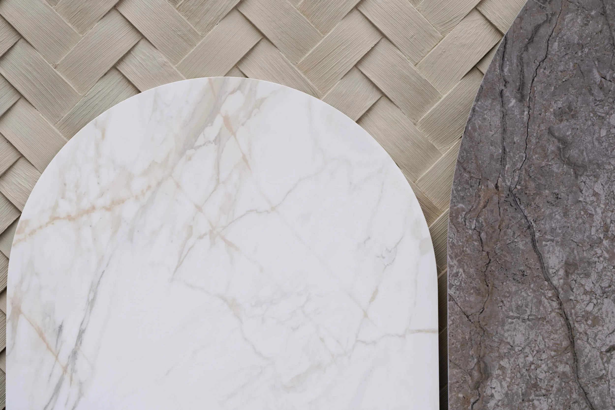 Photographie minimaliste et sobre mettant en valeur la qualité des matériaux développés par Porcelanosa