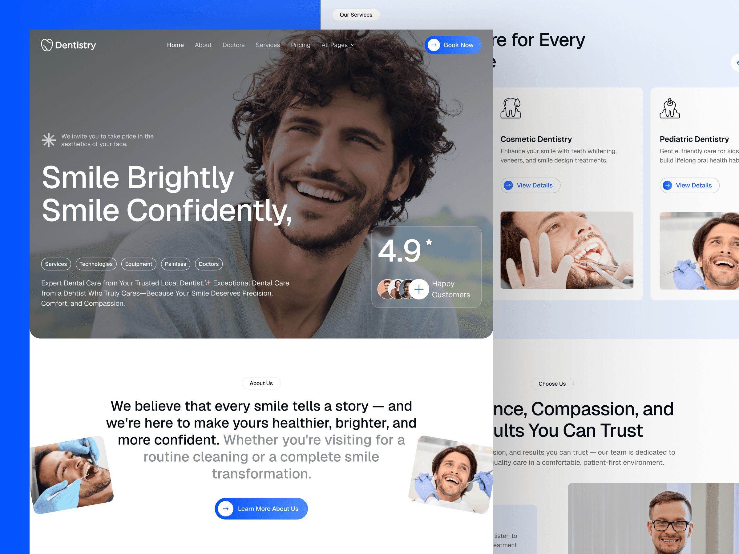 framer dental template