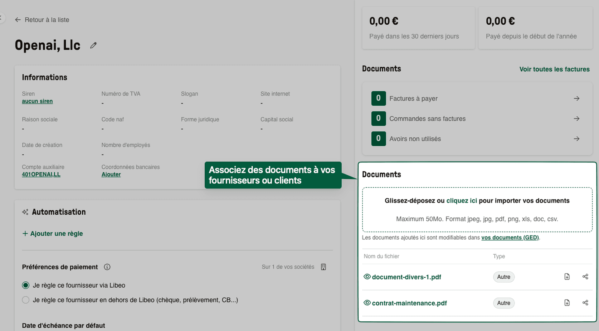 association-automatique-documents-fournisseur-client-ged