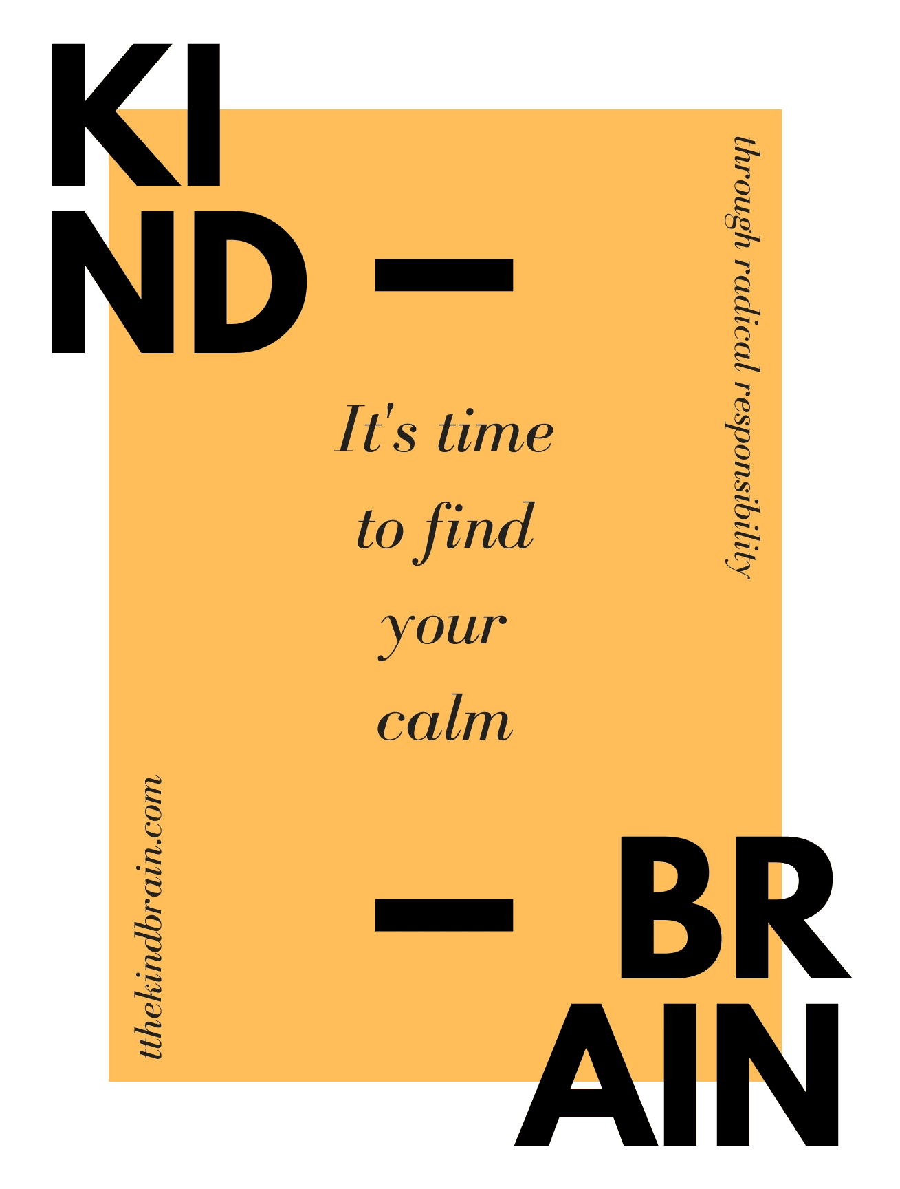 Kelley Raleigh, The KINDbrain, 5 minutes to calm