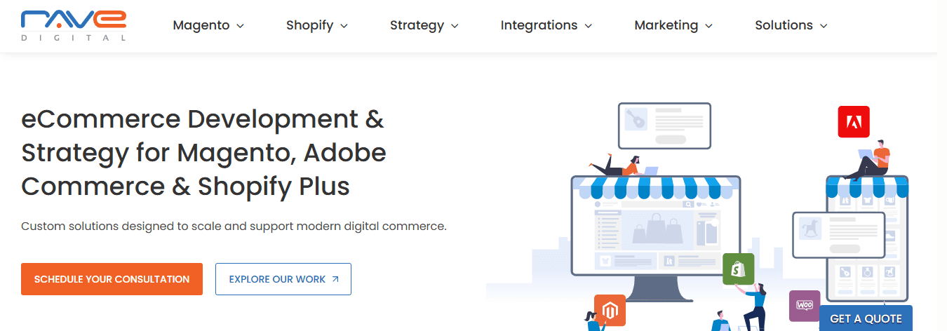 rave digital - Magento SEO Agency