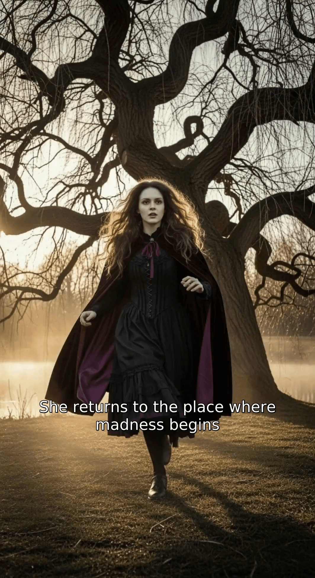 Halloweens key - Creative story AI video template for TikTok and Instagram Reels