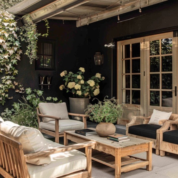 Make an Outdoor Space More Inviting 2024 Warm Color Scheme