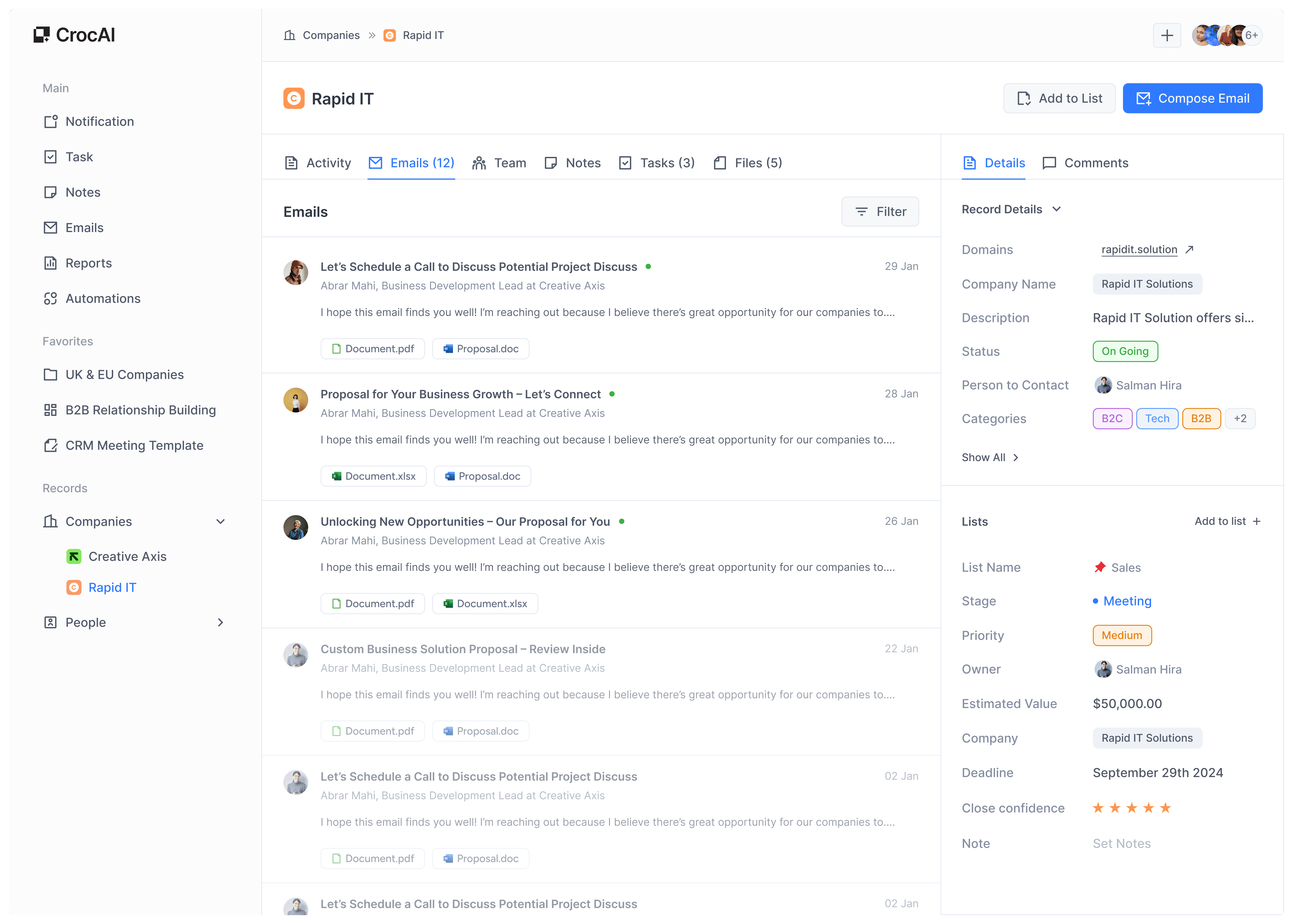 Website dashboard displaying various items and features organized in a user-friendly layout.