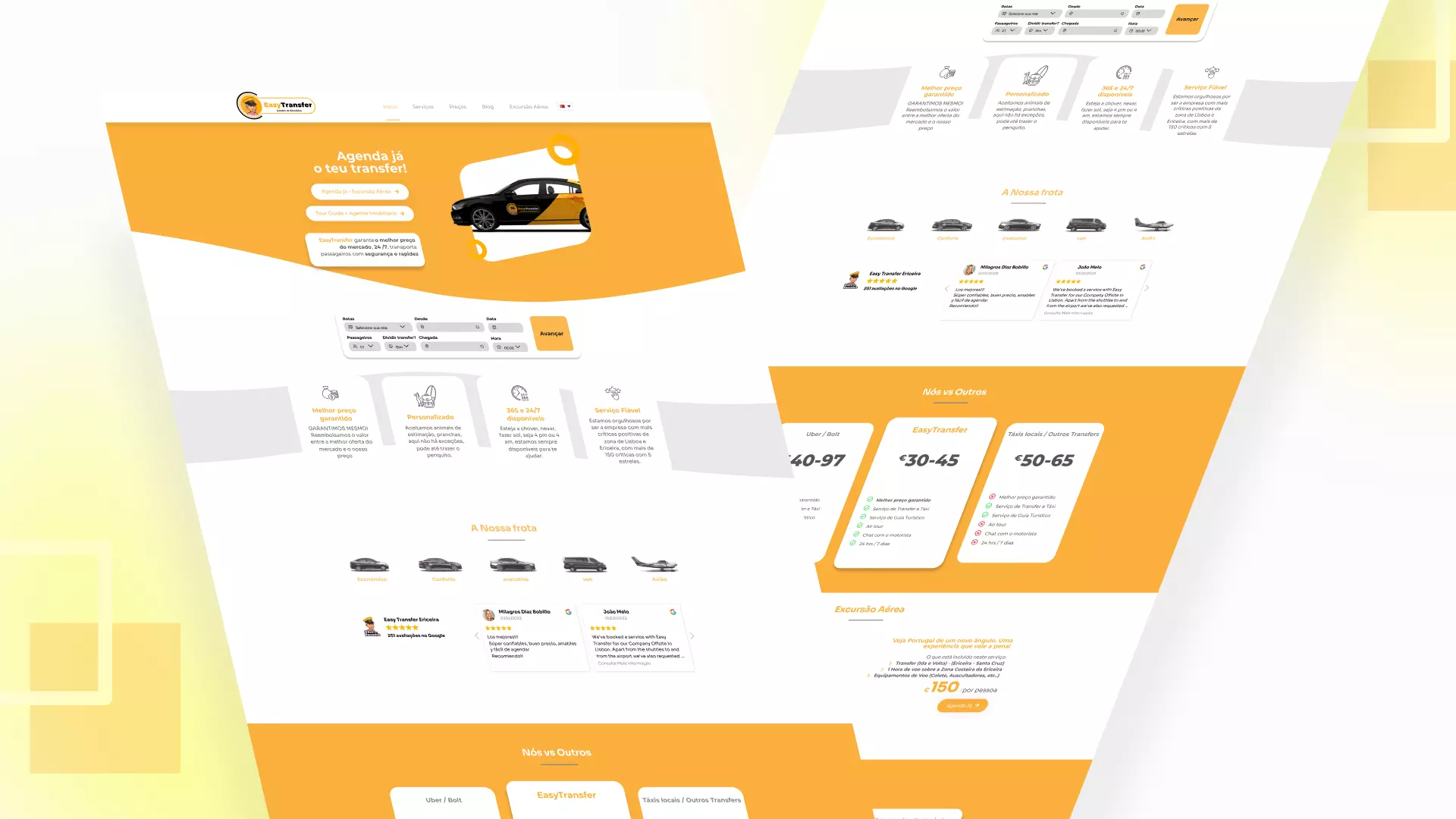 EasyTransfer Portugal - ux/ui design - tc- banner