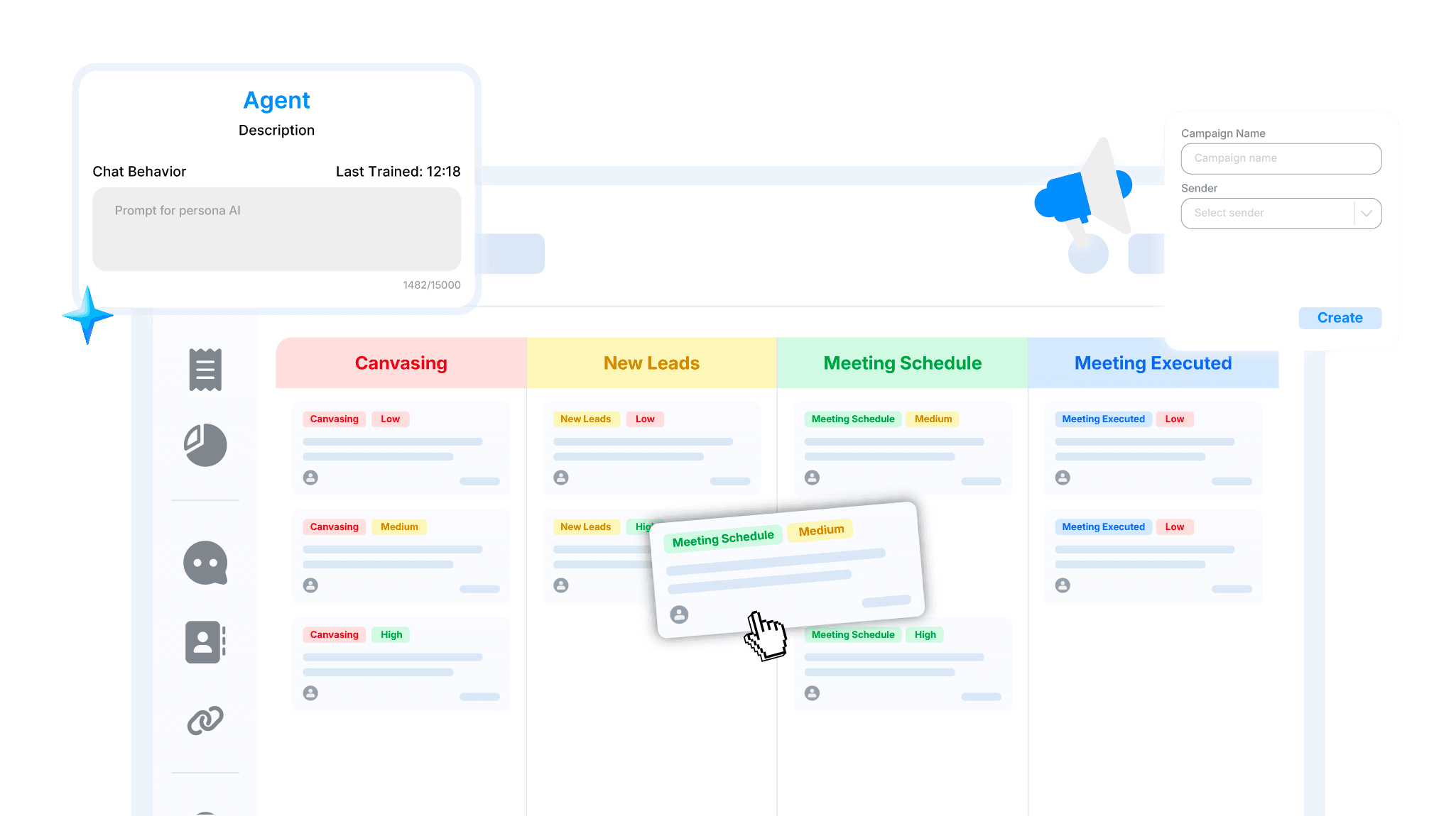 An image of Dreelio's dashboard