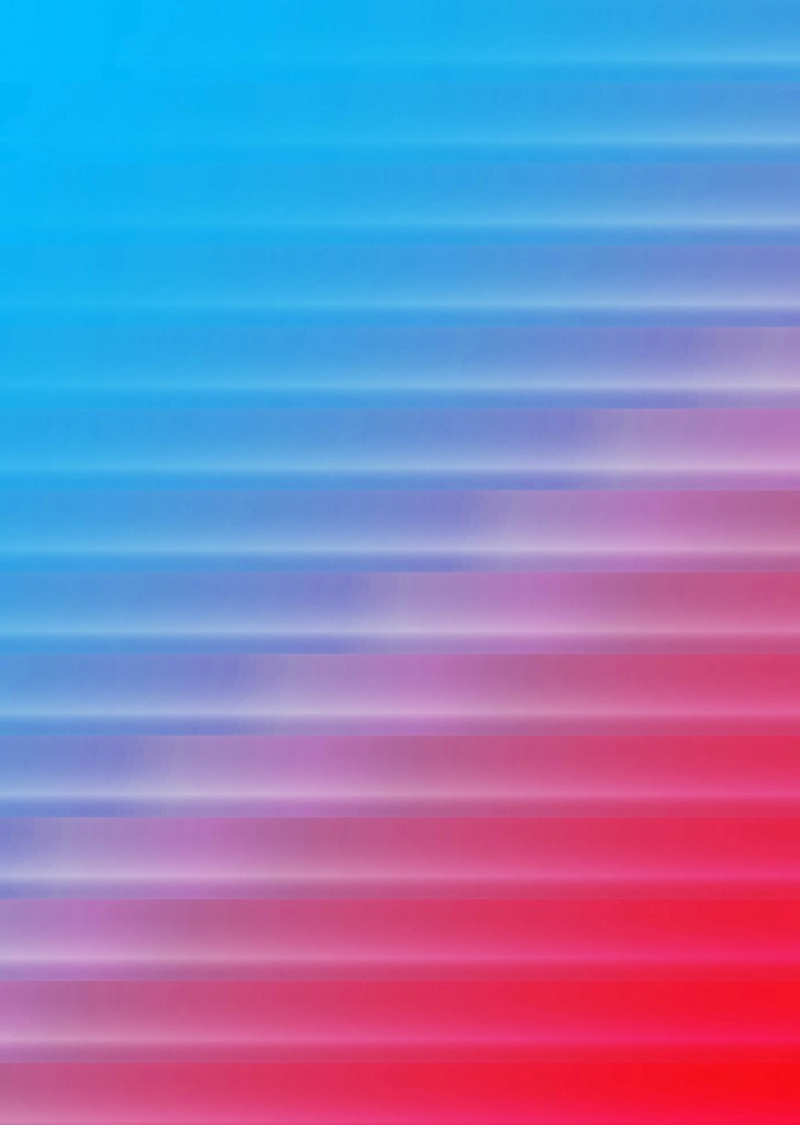 Blue and red gradient with horizontal lines