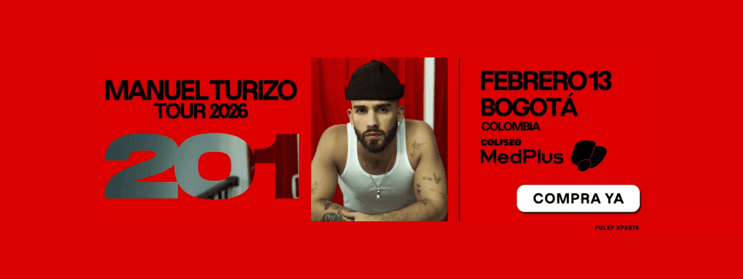 Manuel Turizo 201 Tour 2025 Bogota