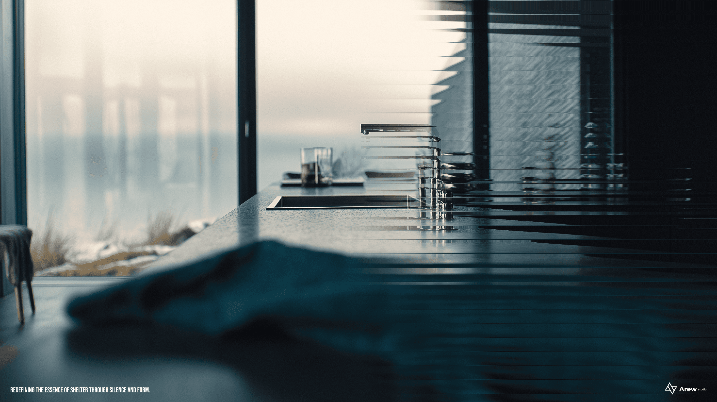 Minimal black footer. On the left, large navigation links (Home, Templates, FAQs). On the right, a list of “Our Templates” and the credit “Created By Marto” with a small avatar.