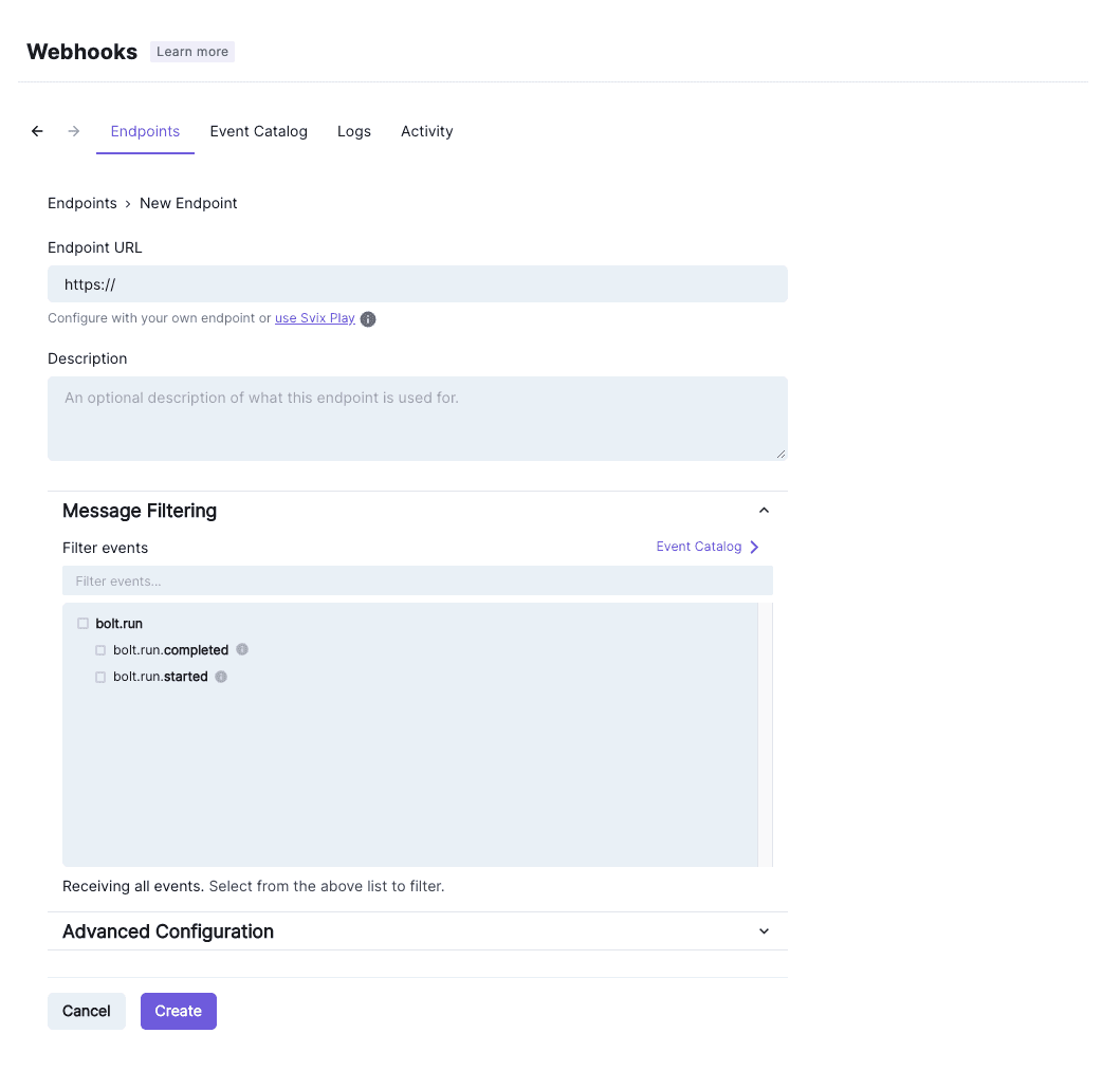 Outgoing Webhooks | Paradime | Analytics Engineering using dbt™